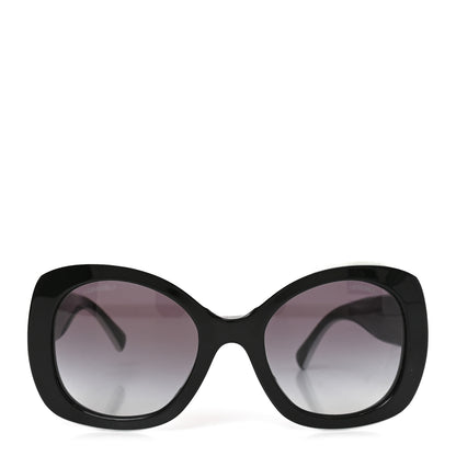 Chanel Acetate Sunglasses 71414A Black 2 of 7