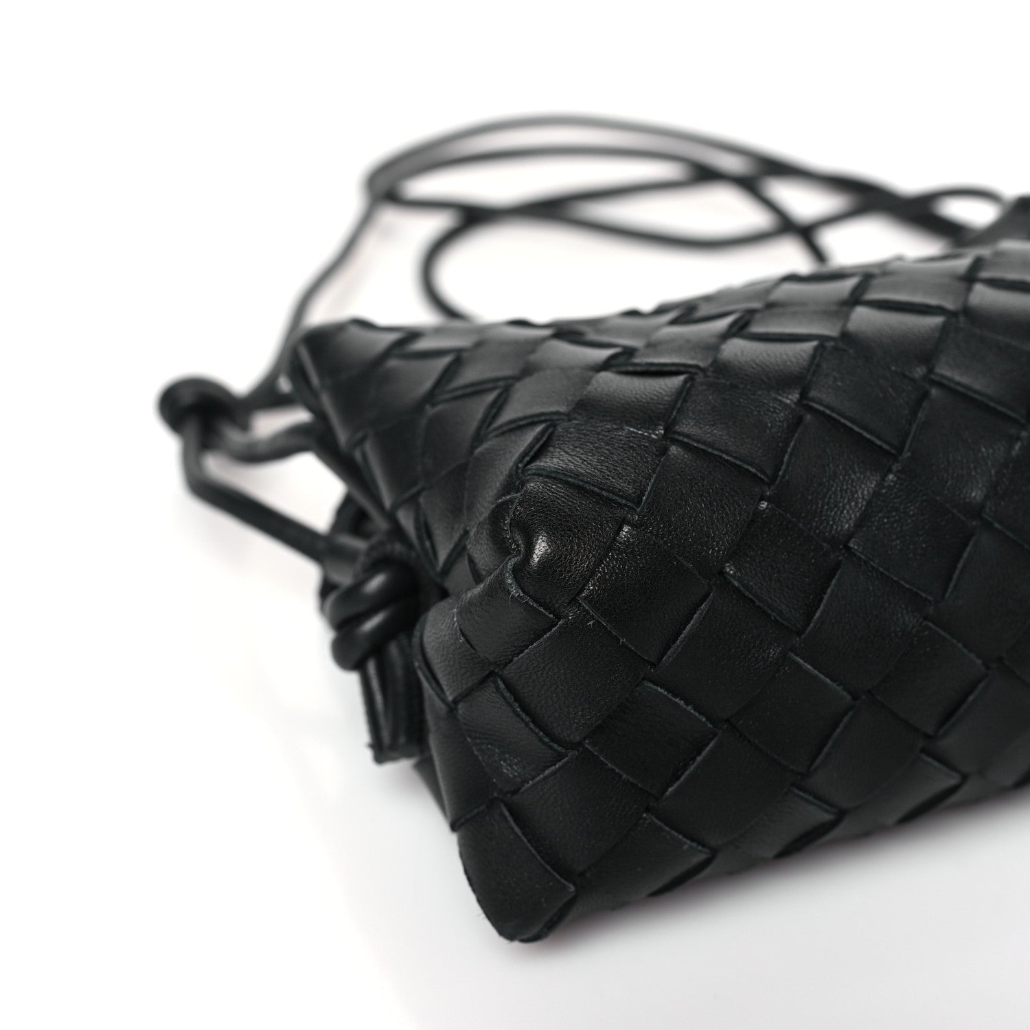 Bottega Veneta Nappa Intrecciato Mini Loop Camera Bag Black 7 of 8