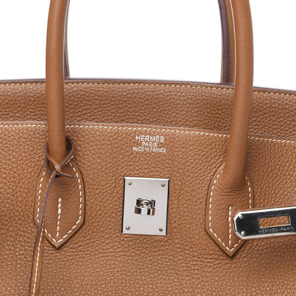 Hermes Togo Birkin 35 Gold 6 of 10