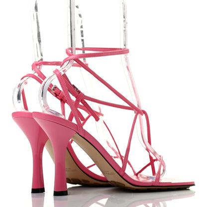 Bottega Veneta Crush Calfskin The Line 90mm Sandals 39 Milkshake 4 of 7