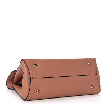 Salvatore Ferragamo Calfskin Medium Margot Top Handle Satchel New Blush 4 of 10