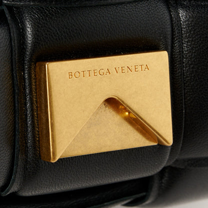 Bottega Veneta Nappa Maxi Intreccio Padded Cassette Crossbody Bag Black 9 of 12