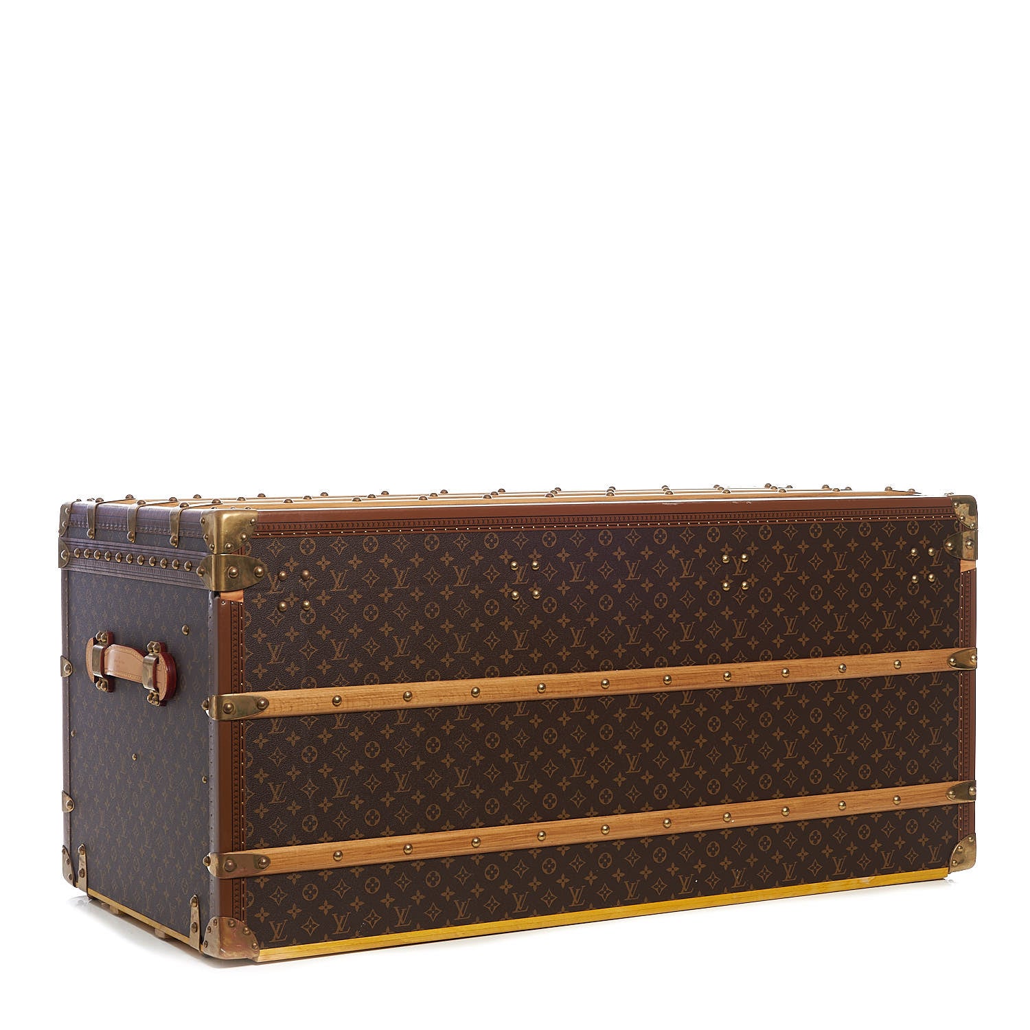 Louis Vuitton Monogram Malle Courrier Lozine Trunk 110 7 of 50