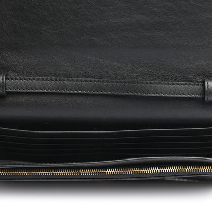 Gucci Microguccissima Crossbody Wallet Black 5 of 6