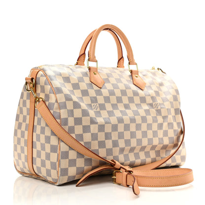 Louis Vuitton Damier Azur Speedy Bandouliere 35 3 of 14