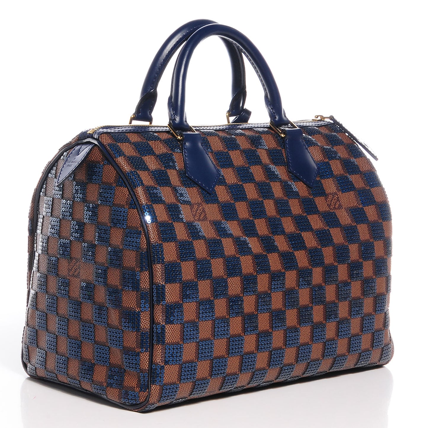 Damier Paillettes Speedy 30 Blue