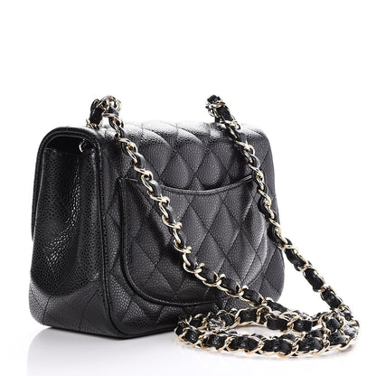 Chanel Caviar Quilted Mini Square Flap Black 3 of 8