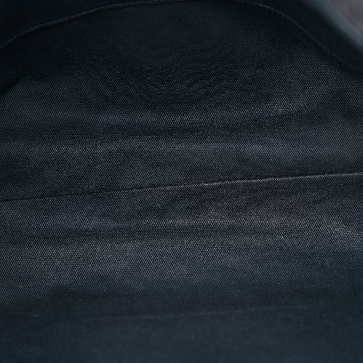 Chanel Denim Small Deauville Tote Dark Blue 5 of 10