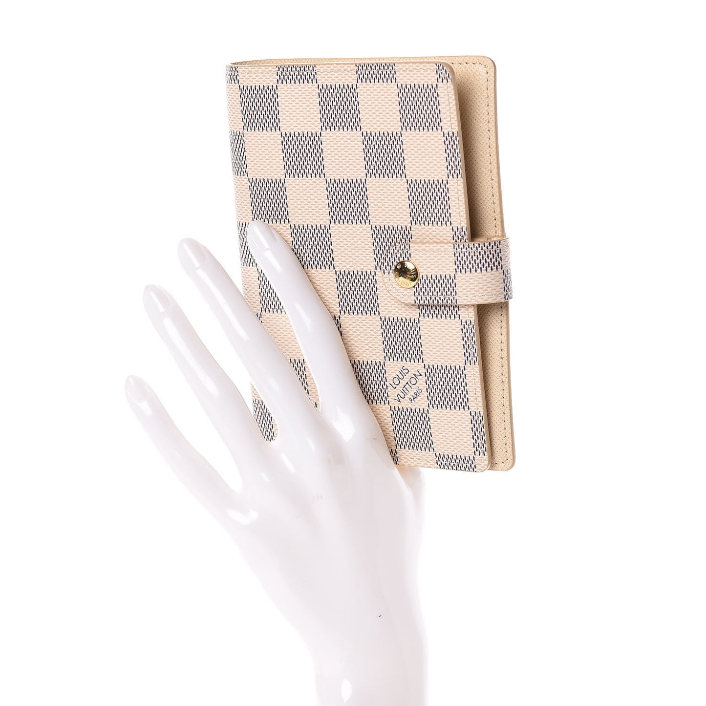 Damier Azur Small Ring Agenda Cover