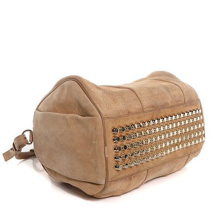 Alexander Wang Tumbled Nubuck Rocco Tan with Pale Gold Hardware 4 of 7