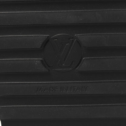 Louis Vuitton Shearling Paseo Sandals 39 Black 7 of 8