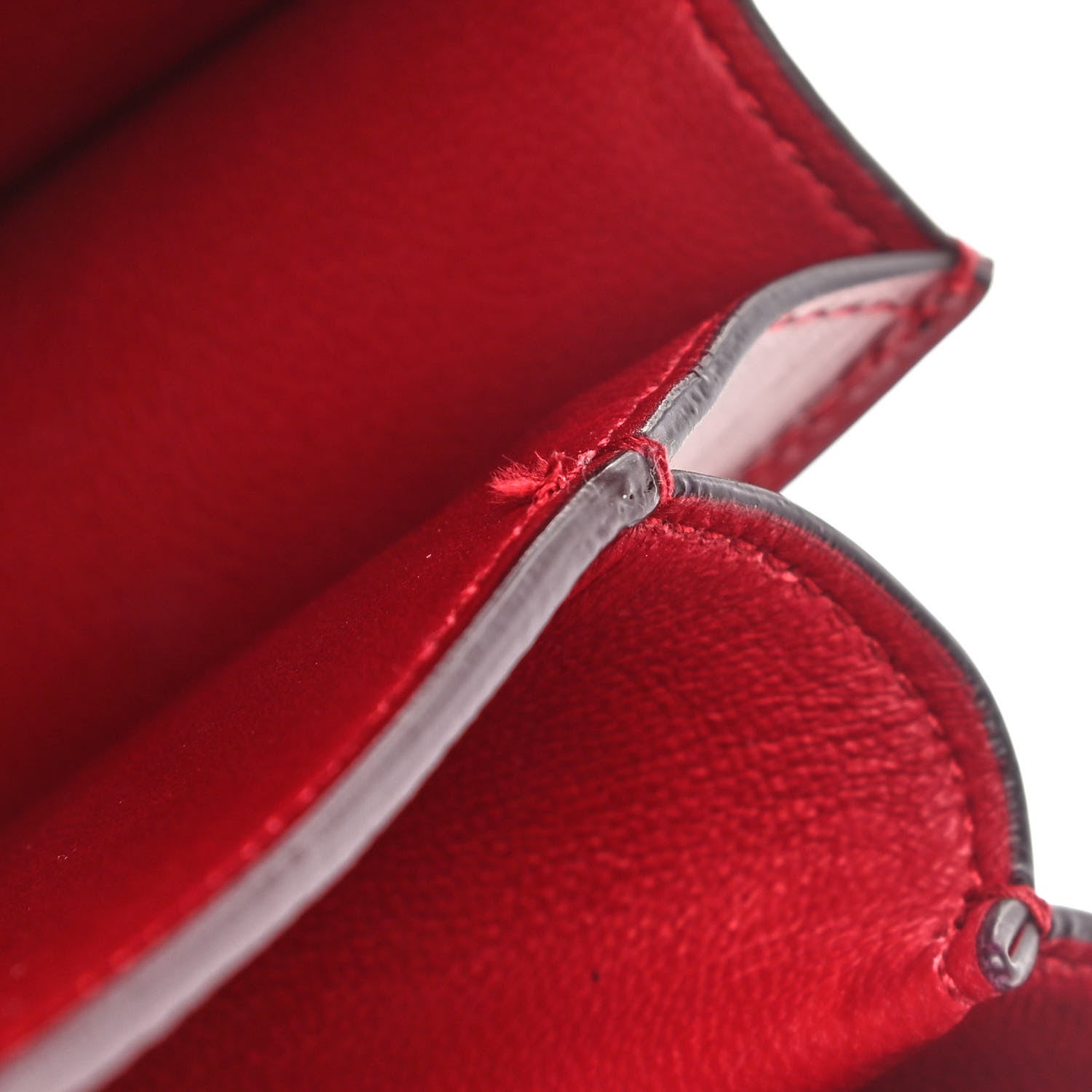Celine Box Calfskin Medium Classic Box Flap Bag Red 11 of 14