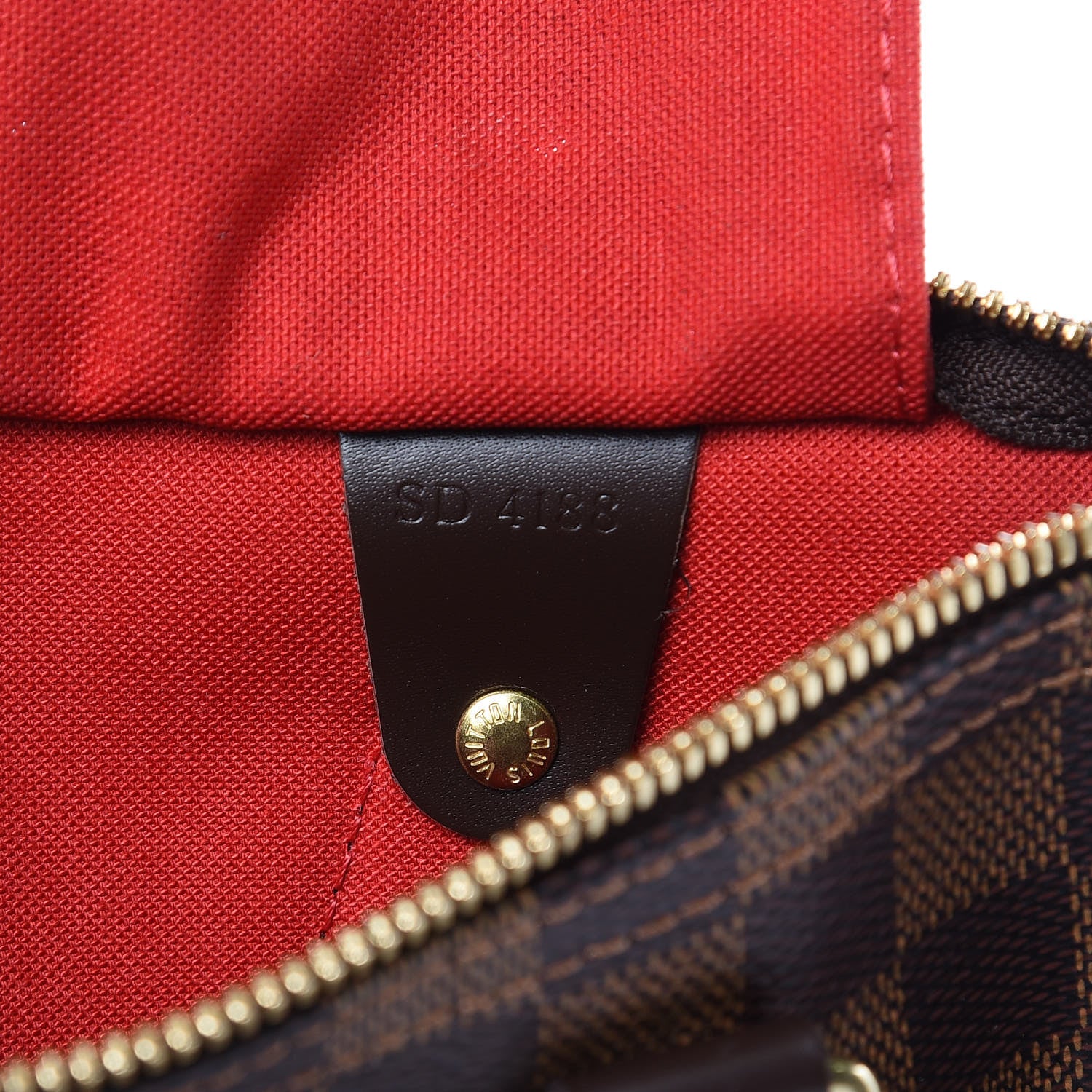 Louis Vuitton Damier Ebene Speedy Bandouliere 25 6 of 10