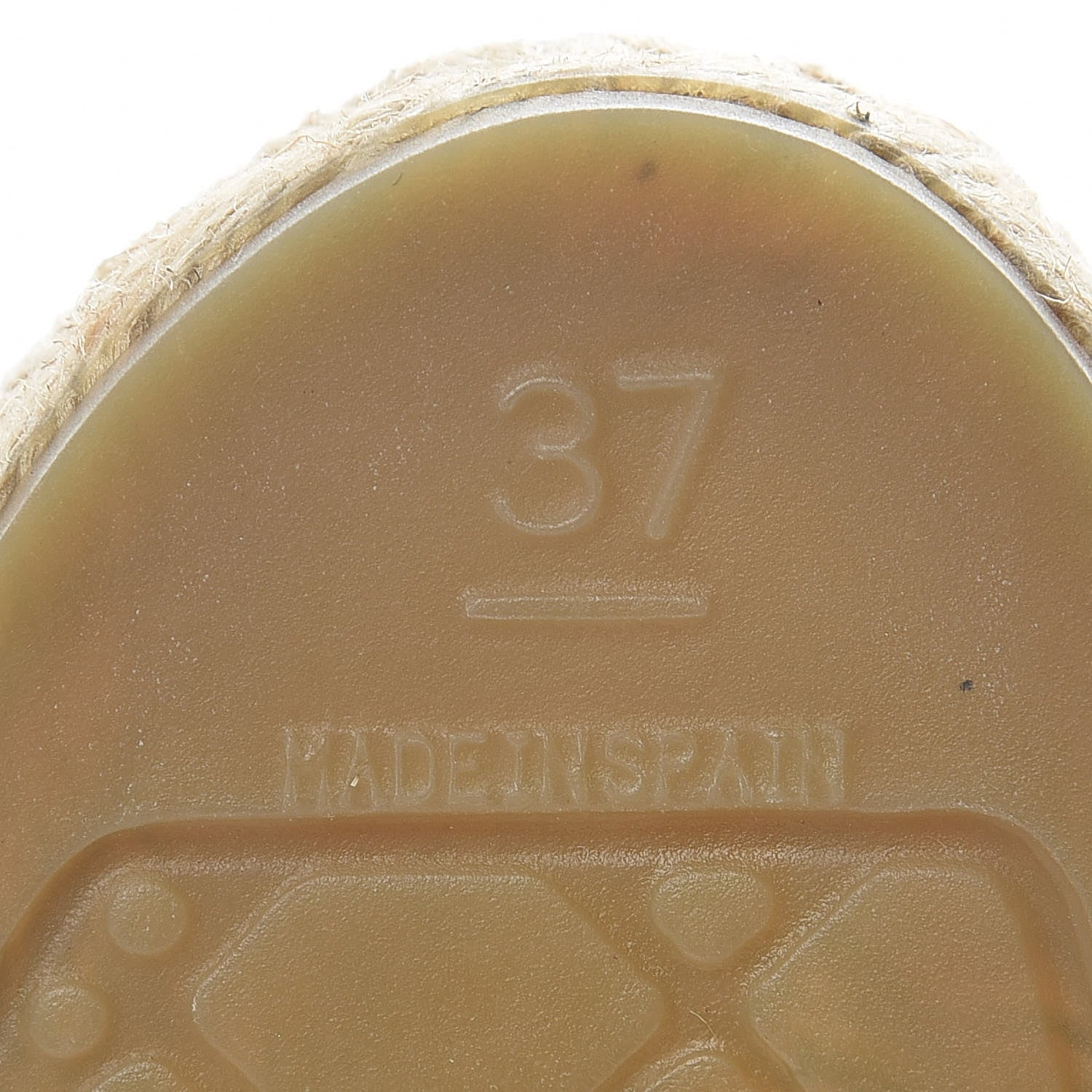 Chanel Lambskin CC Espadrilles 37 Black 7 of 10