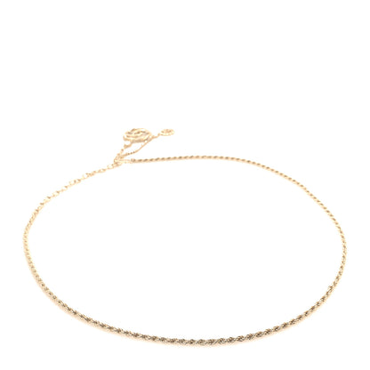 Chanel Crystal CC Fancy Chain Belt 85 34 Gold 2 of 4