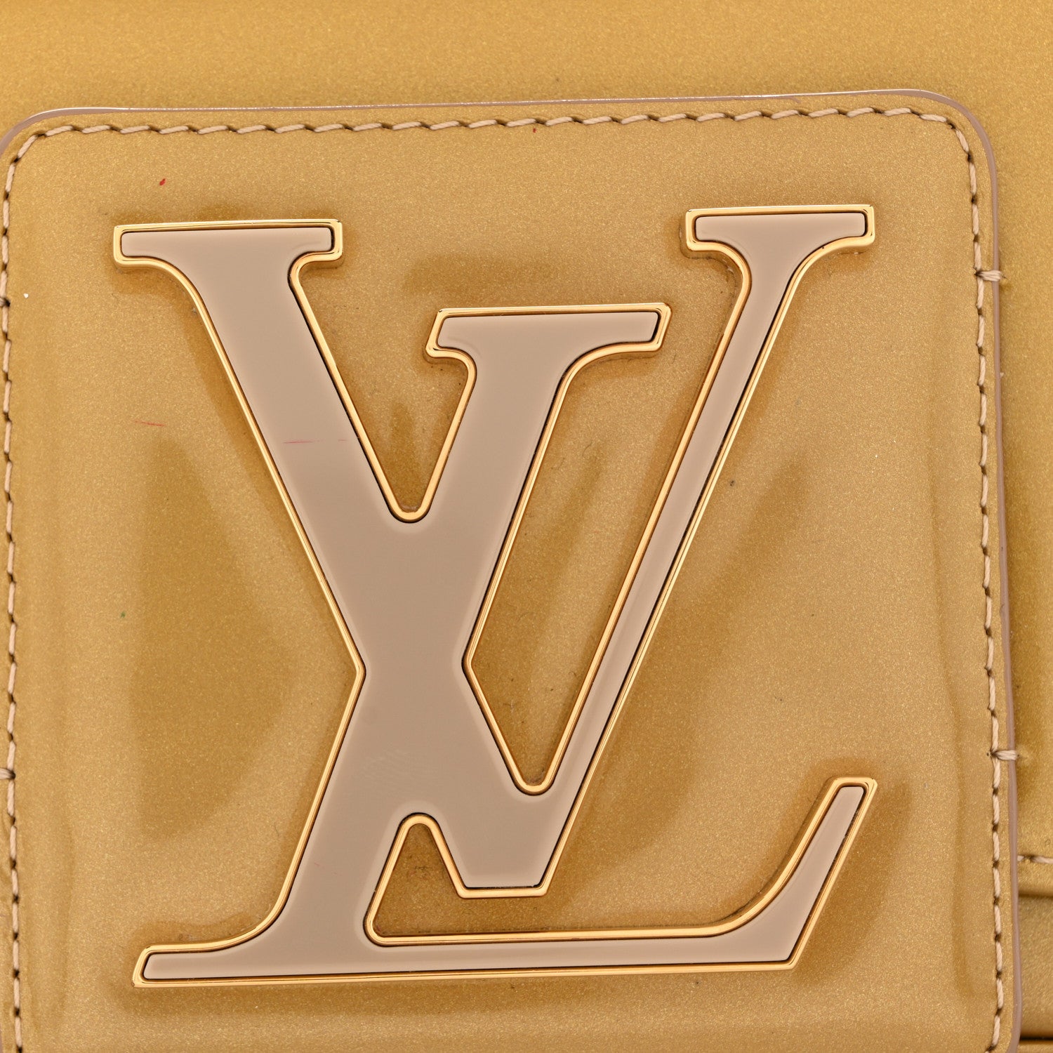 Louis Vuitton Patent Sobe Clutch Beige Poudre 12 of 12
