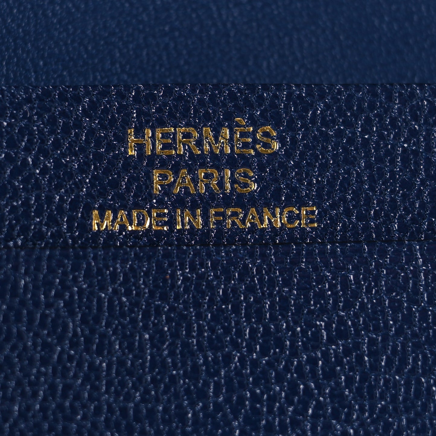 Chevre Mysore Mini Bearn Wallet Bleu Saphir