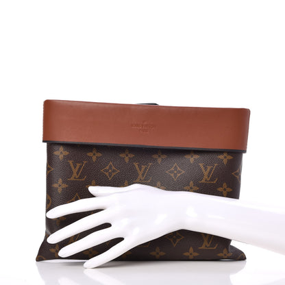 Louis Vuitton Monogram Tuileries Pochette Caramel 2 of 12