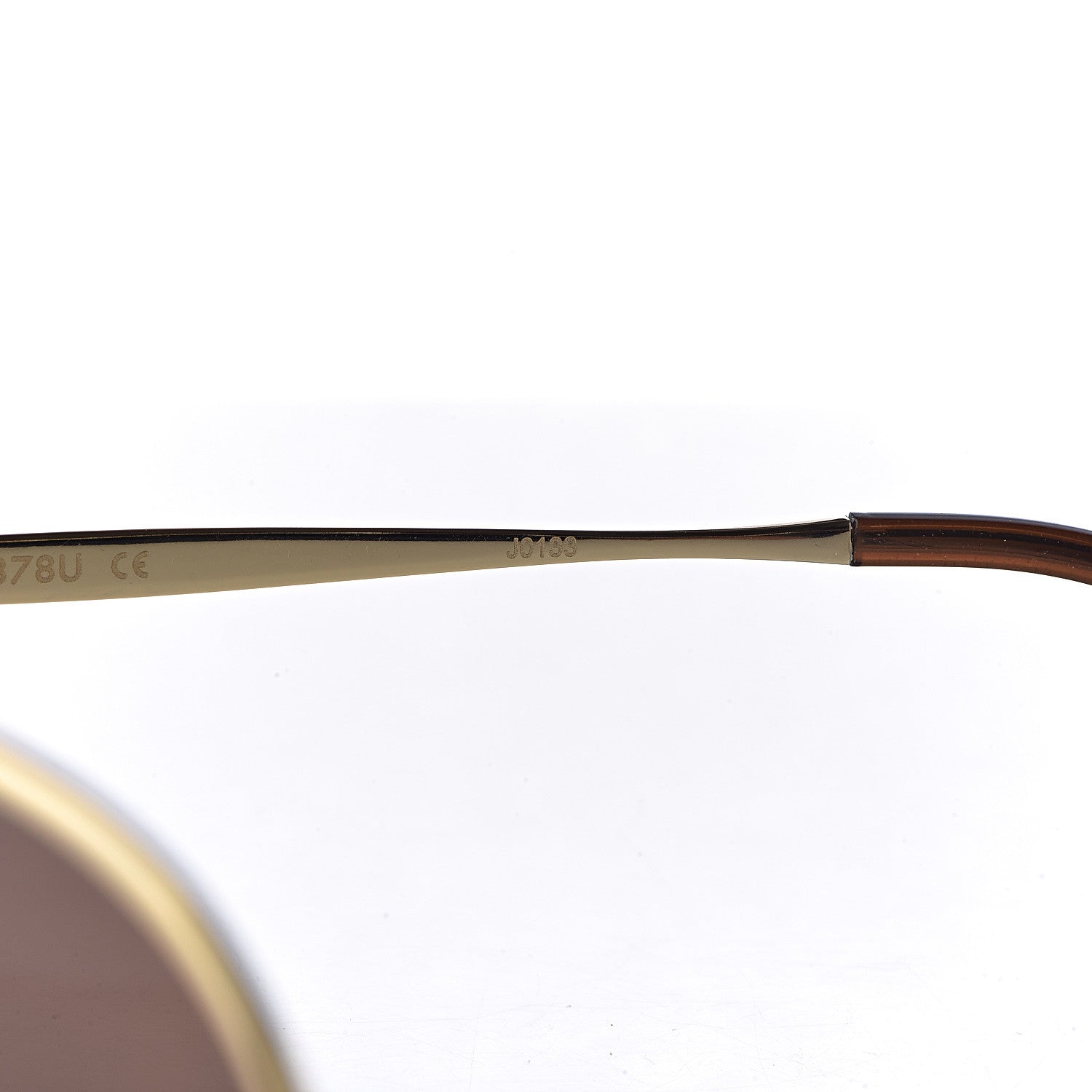 Louis Vuitton Mimosa Sunglasses Z0378U Gold 7 of 9