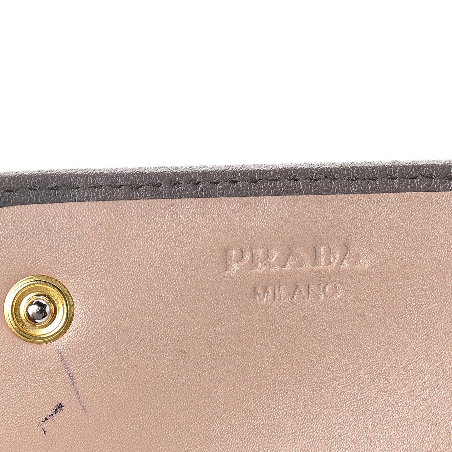Calfskin Continental Flap Wallet Argilla