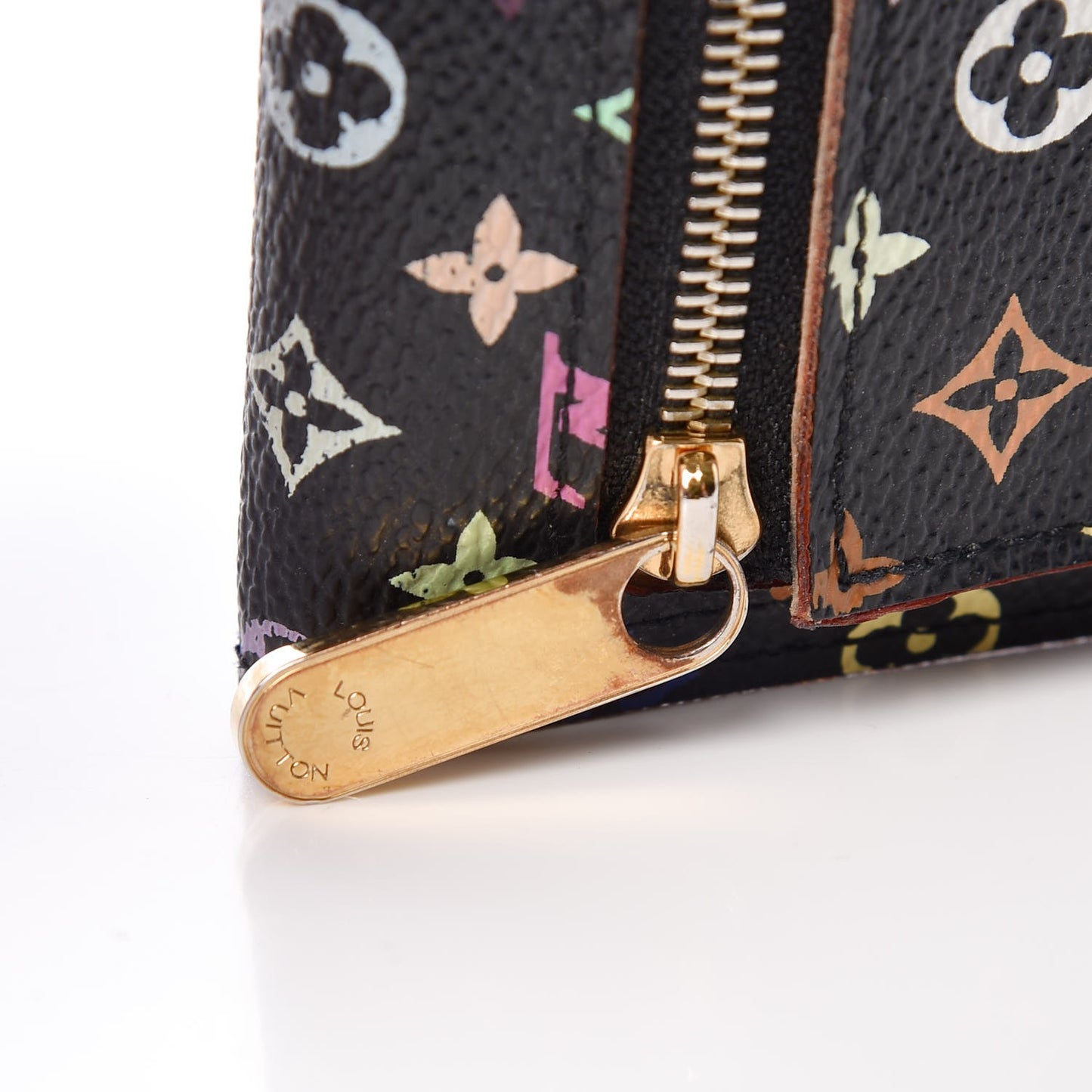 Monogram Multicolor Koala Wallet Black