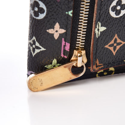 Louis Vuitton Monogram Multicolor Koala Wallet Black 10 of 14