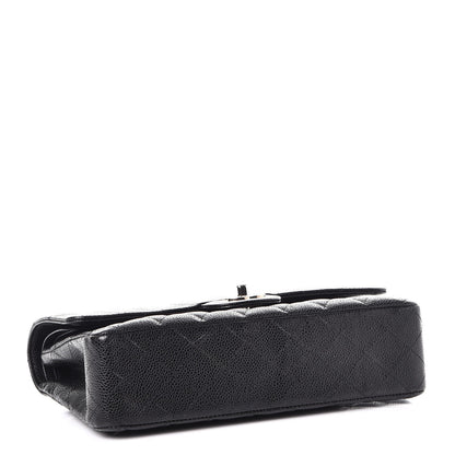 Chanel Caviar Quilted Medium Double Flap Black 5 of 8