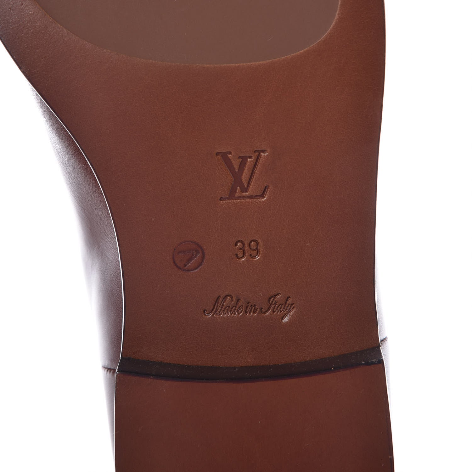 Louis Vuitton Heritage Flat High Boots 39 Brown 6 of 9