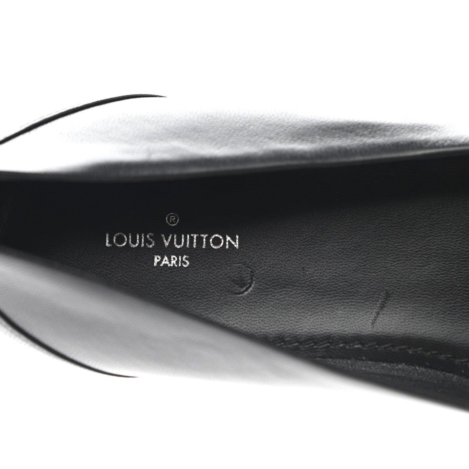 Louis Vuitton Lambskin Capucines Flat Ballerinas 39 Black 6 of 9