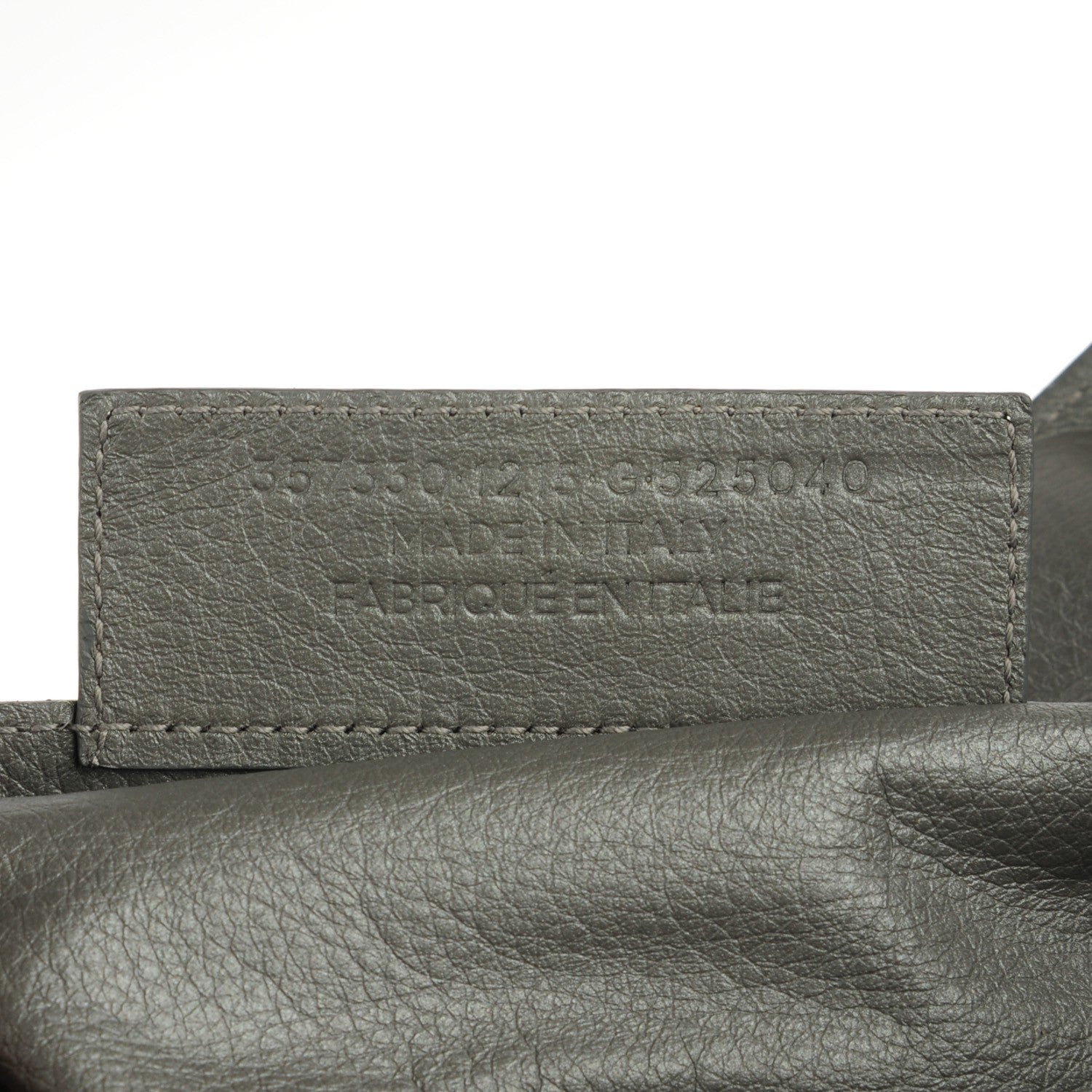 Balenciaga Calfskin Papier A5 Zip Around Tote Metal Grey 9 of 9