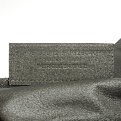 Balenciaga Calfskin Papier A5 Zip Around Tote Metal Grey 9 of 9