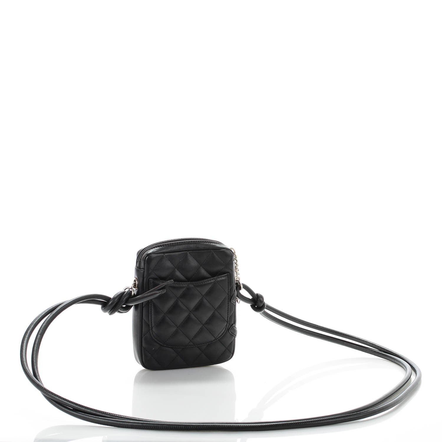 Chanel Calfskin Quilted Small Cambon Messenger Black 3 of 7