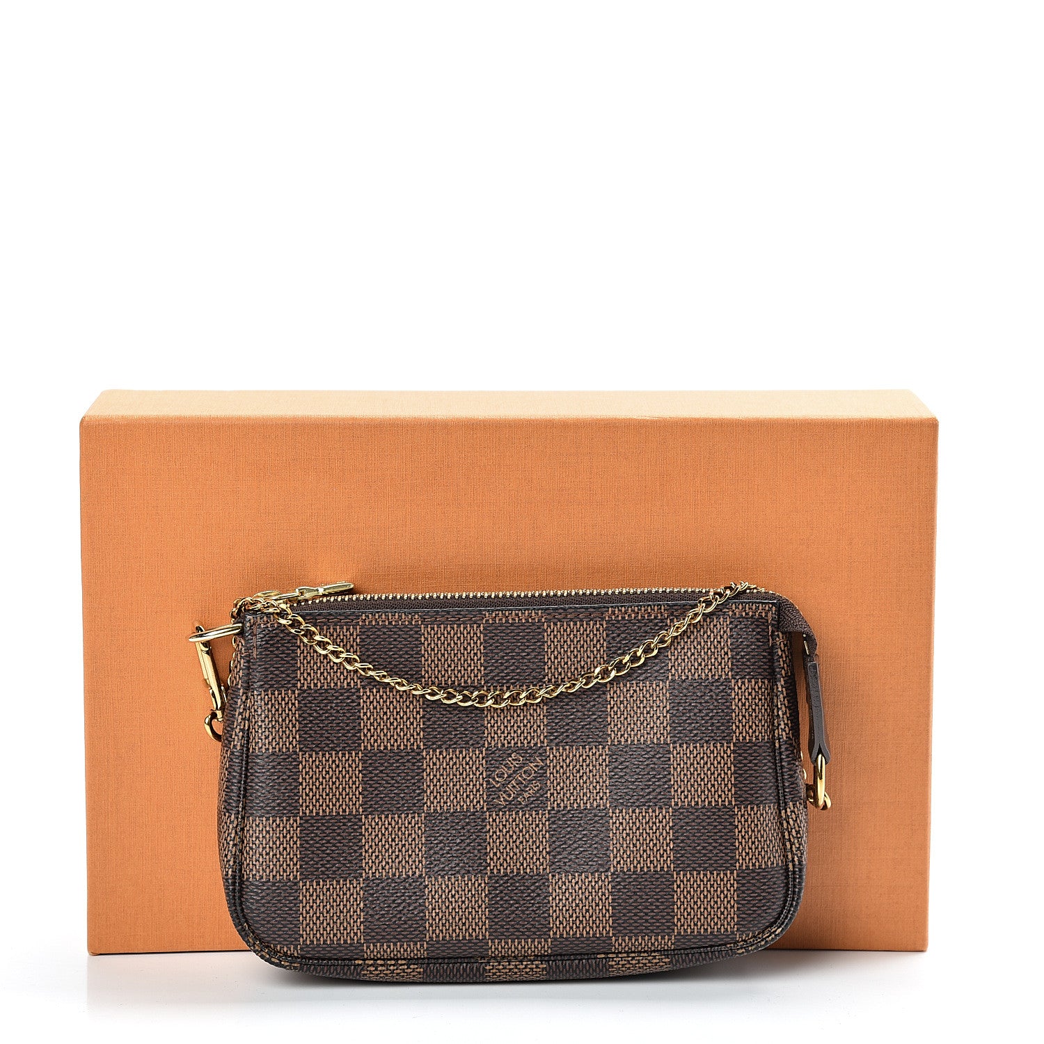 Louis Vuitton Damier Ebene Mini Pochette Accessories 8 of 8