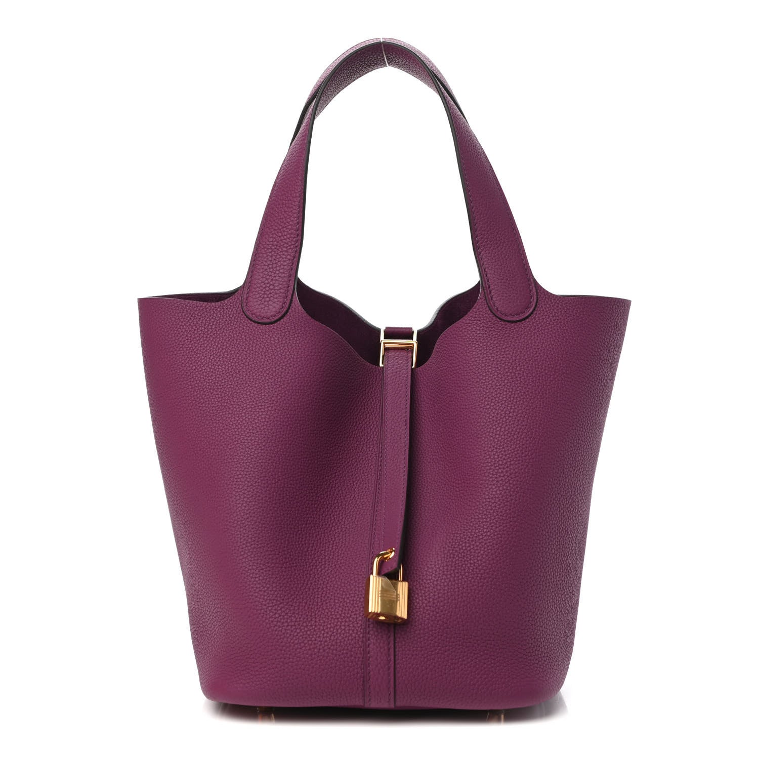 Hermes Taurillon Clemence Picotin Lock 22 MM Anemone 1 of 10