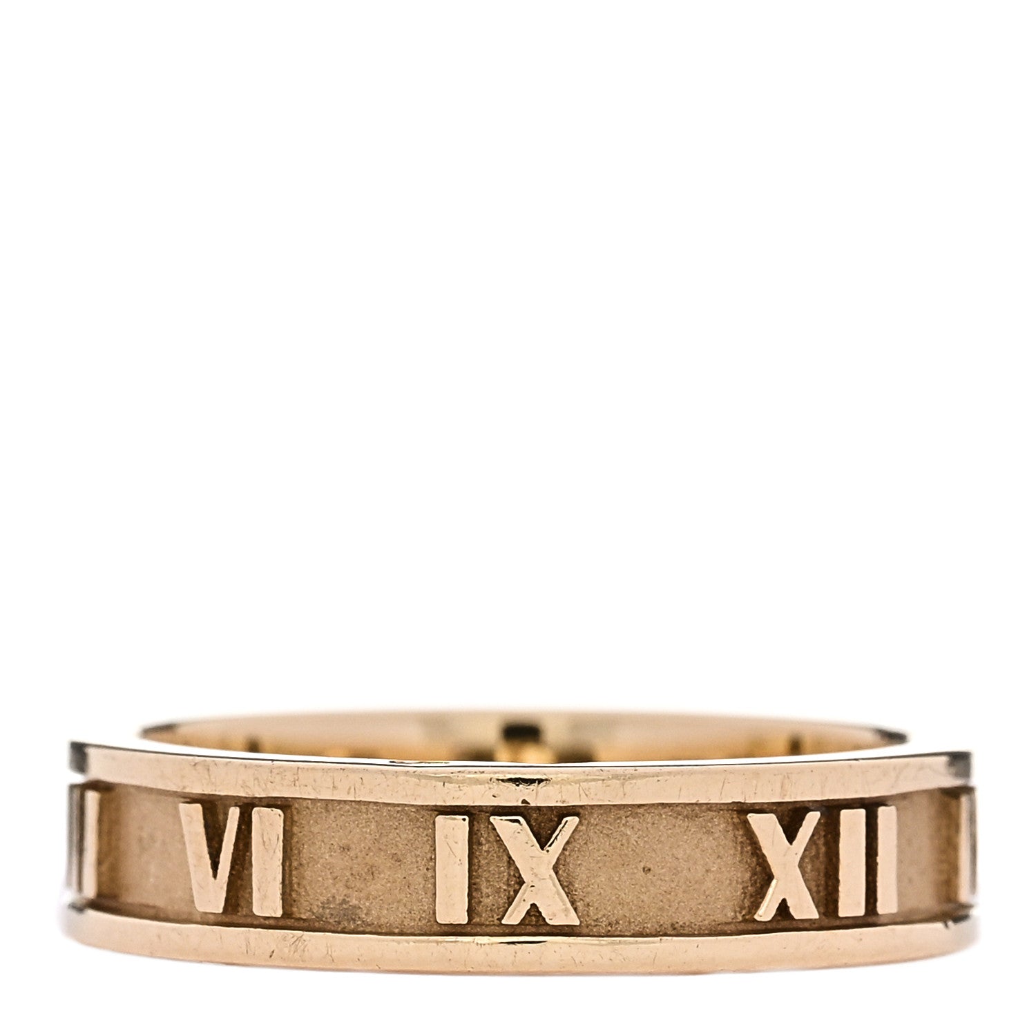 Tiffany 18K Yellow Gold Atlas Ring 49 5 3 of 5