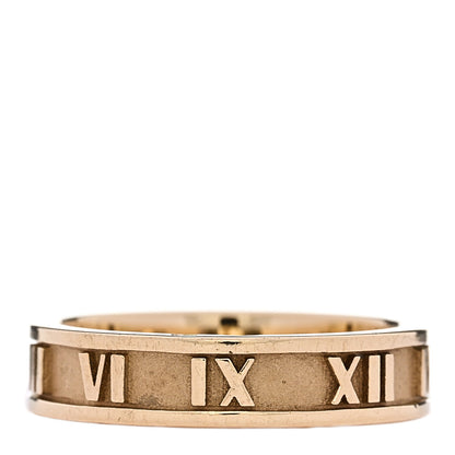 Tiffany 18K Yellow Gold Atlas Ring 49 5 3 of 5