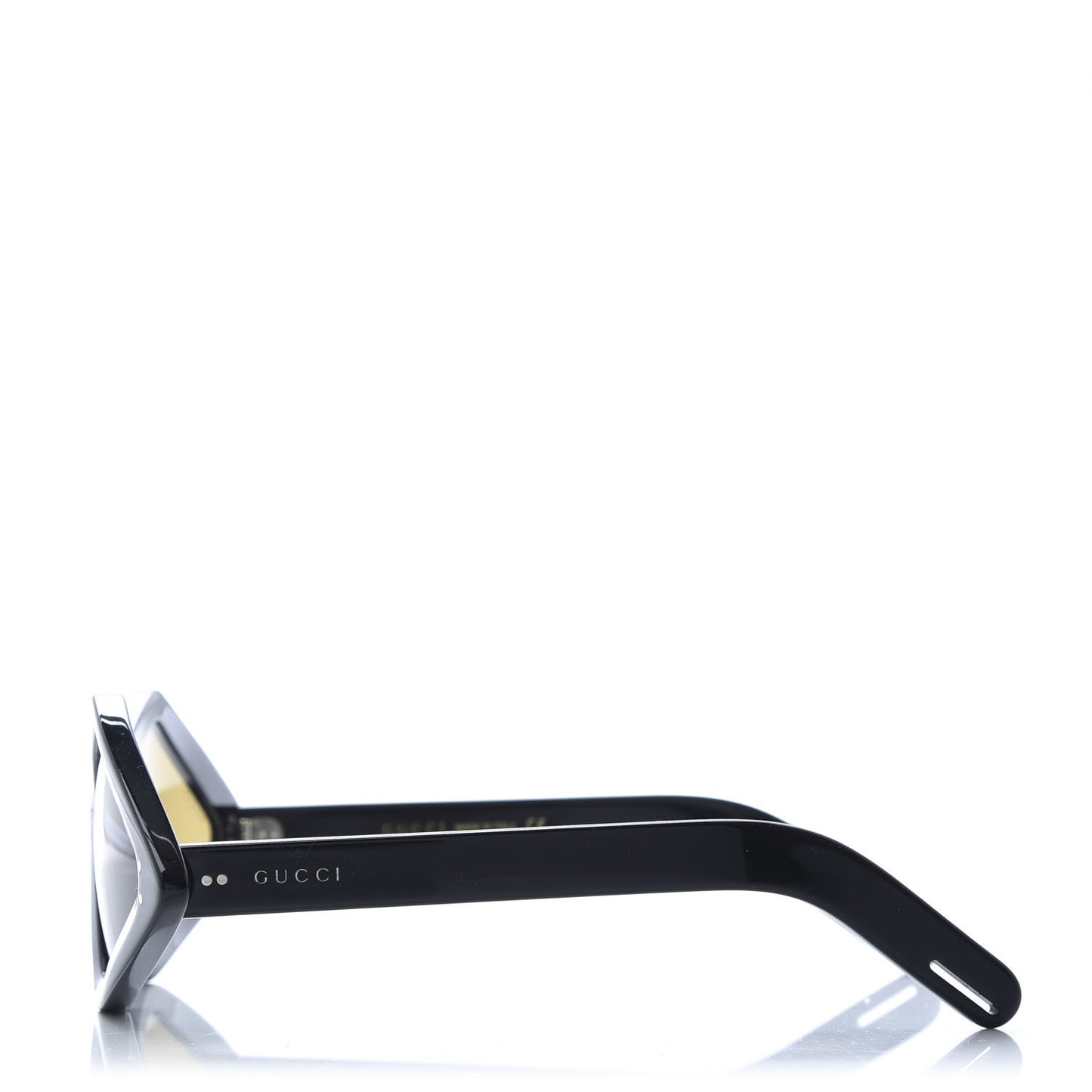 Acetate Geometric Sunglasses GG0496S Black