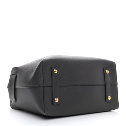 Burberry Soft Grain Calfskin Small Belt Bag Charcoal Grey 4 of 14