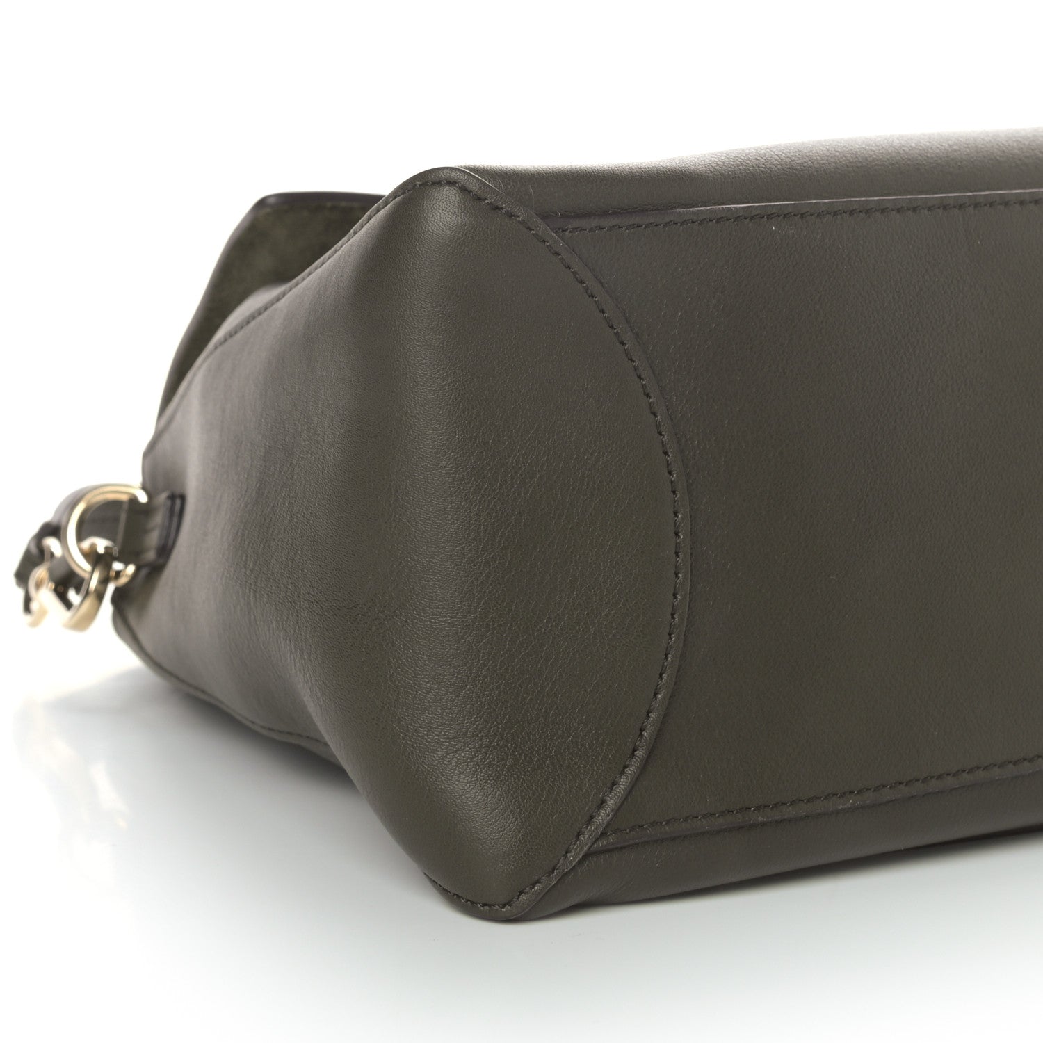 Chloe Calfskin Small Faye Day Shoulder Bag Deep Forest 8 of 10