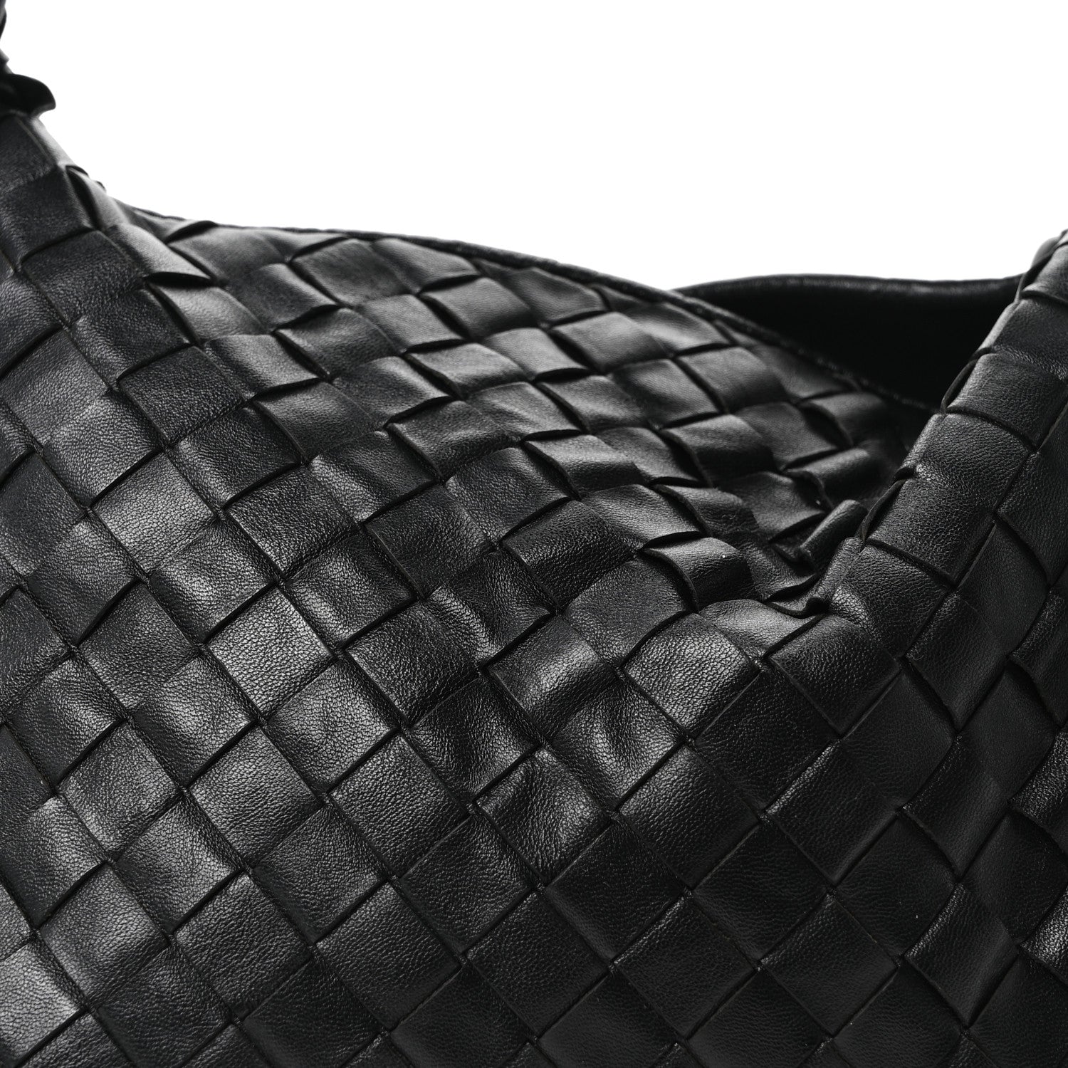 Bottega Veneta Calfskin Intrecciato Small Hop Black 8 of 10
