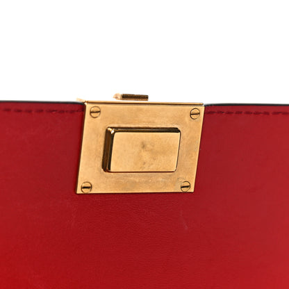 Givenchy Goatskin Quilted GV3 Mini Pocket Convertible Bag Vermillon 11 of 14