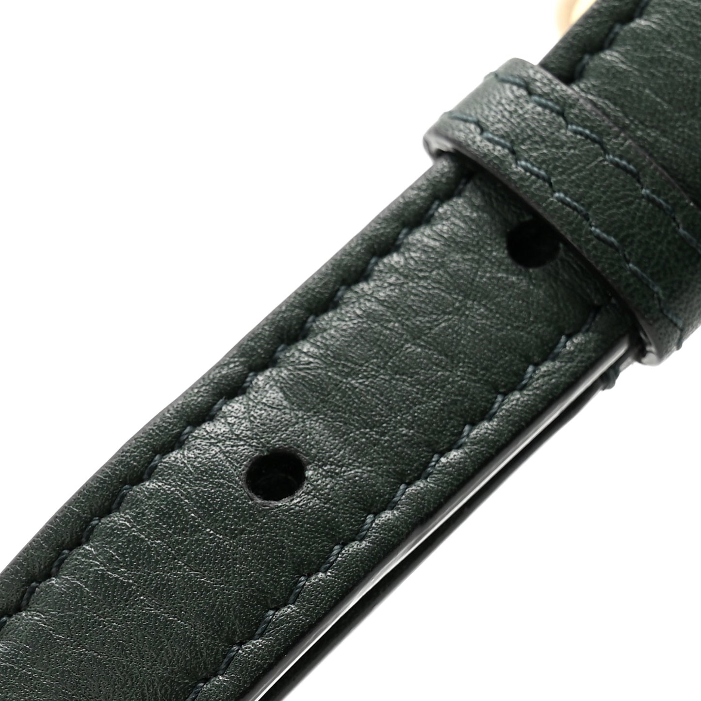 Grained Calfskin Medium Diorama Flap Bag Green