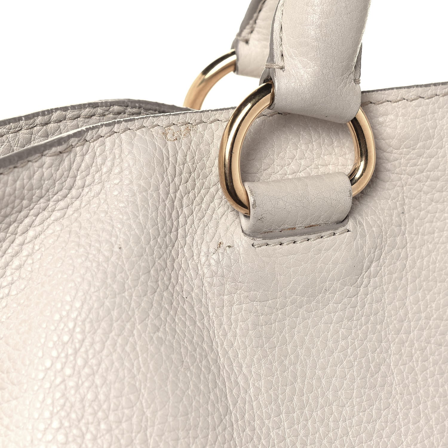 Prada Vitello Daino Tote Talco 12 of 17