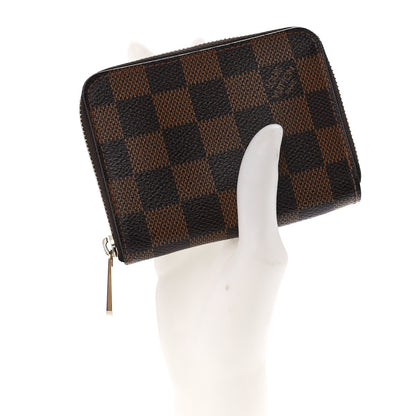 Louis Vuitton Damier Ebene Zippy Coin Purse 2 of 11
