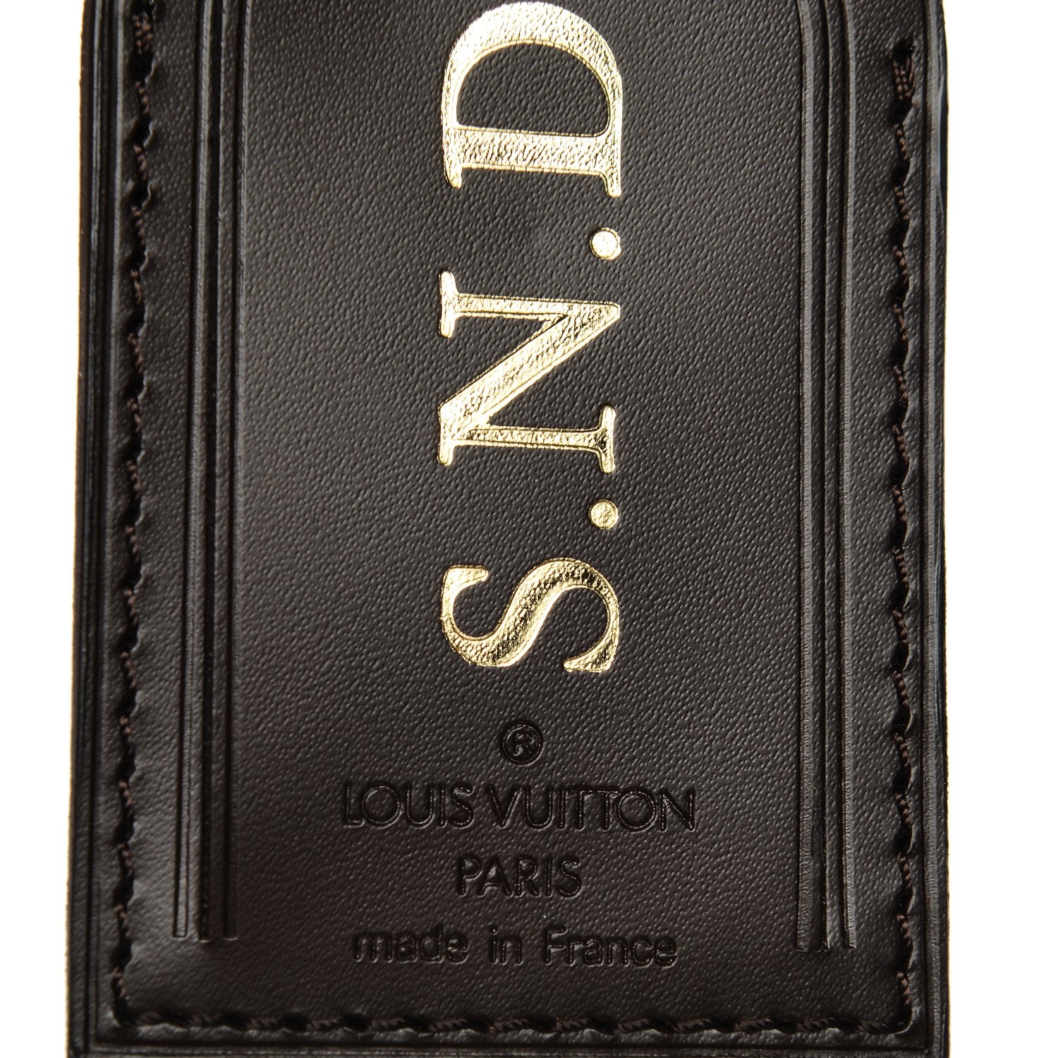 Louis Vuitton Calfskin Luggage Tag Ebene 4 of 4