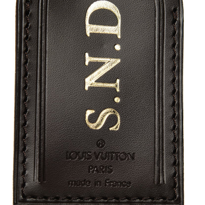 Louis Vuitton Calfskin Luggage Tag Ebene 4 of 4