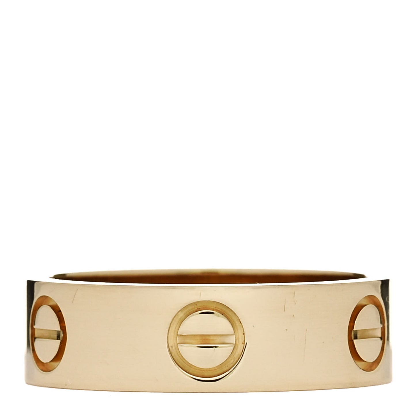 18K Yellow Gold 5.5mm LOVE Ring 53 6.5