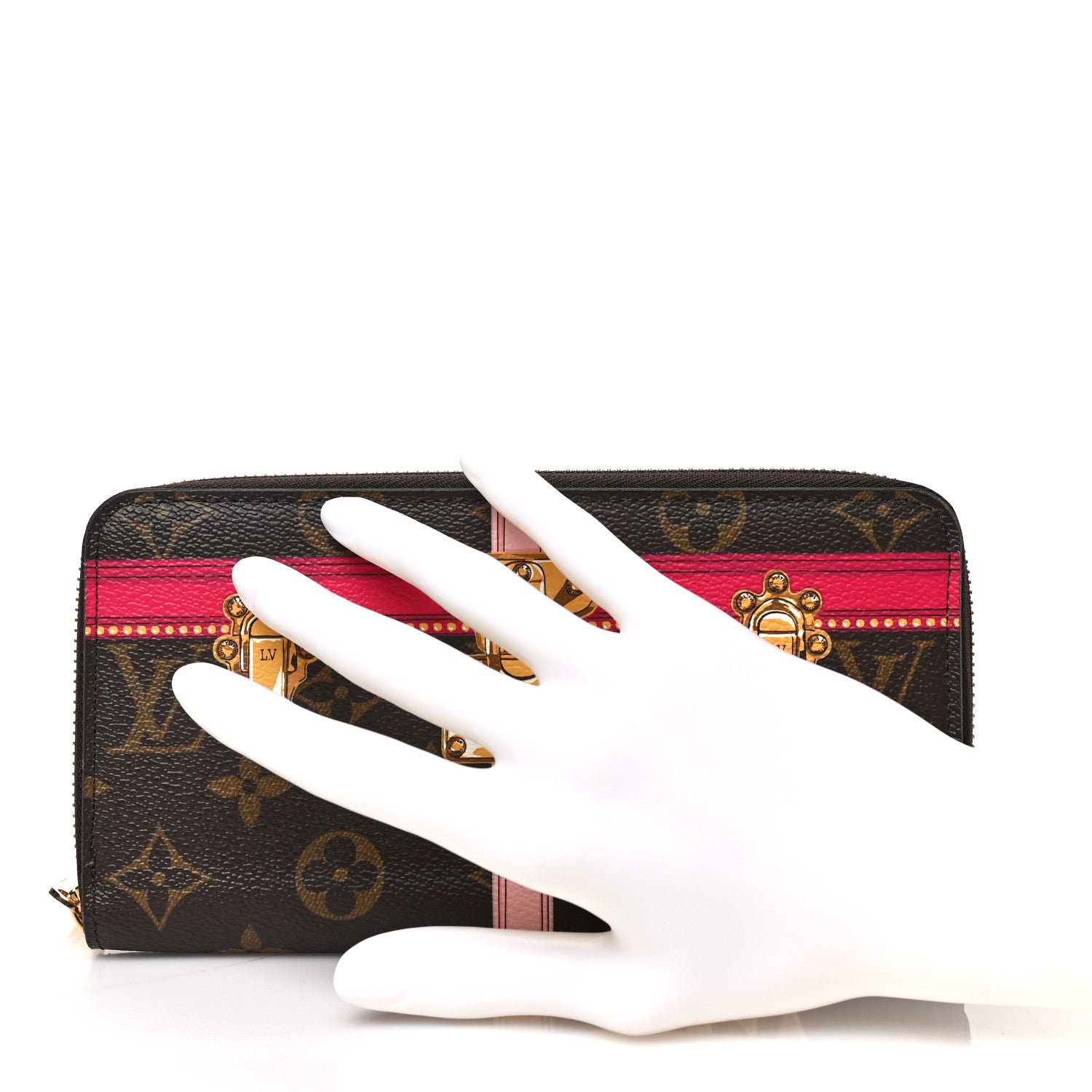Louis Vuitton Monogram Summer Trunks Zippy Wallet 2 of 6