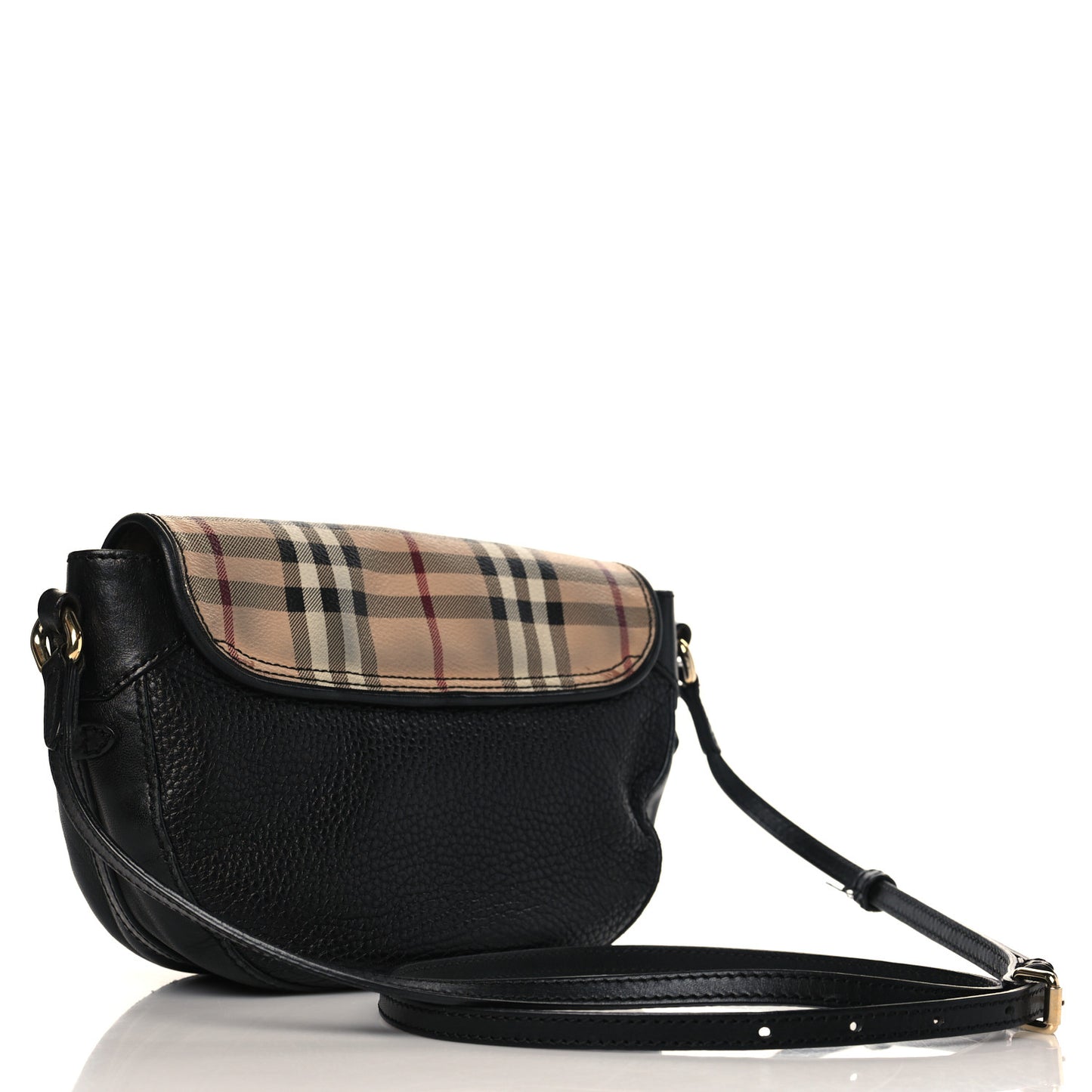 Haymarket Check Maydown Crossbody Bag Black