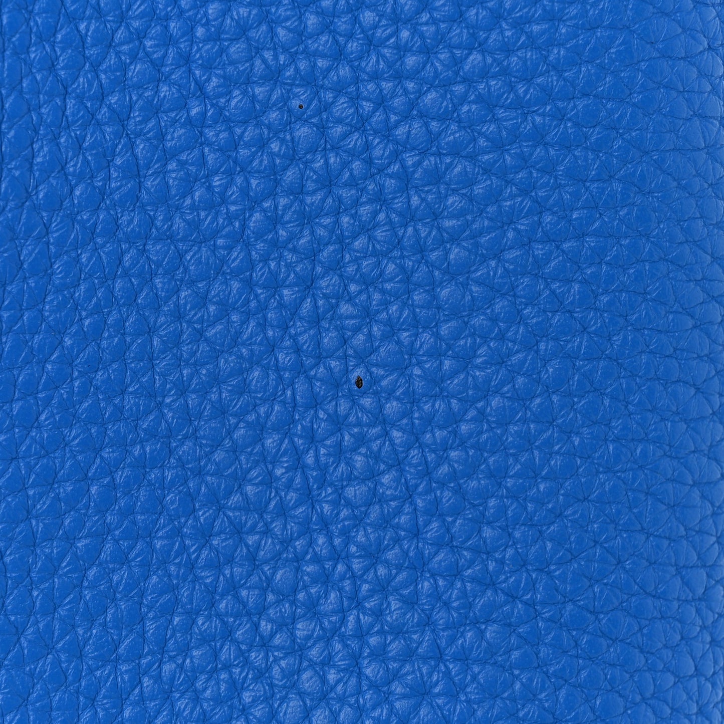 Taurillon Clemence Double Sens 45 Reversible Tote Bleu Zanzibar Ultraviolet